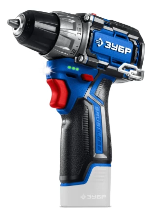 ЗУБР КОМПАКТ #1 , 12 В, 45 Н·м, без АКБ (тип Т7), дрель-шуруповерт, BRUSHLESS, Профессионал (DB-121) купить в Губкинске