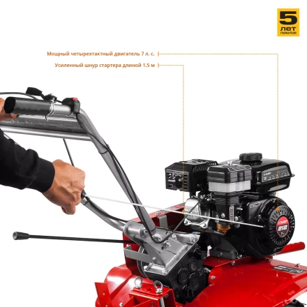 Мотоблок бензиновый с понижающей передачей МТБ-400 серия МАСТЕР купить в Губкинске