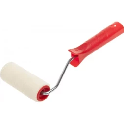 МИДИ-валик ЗУБР ЭКСПЕРТ &quot;ВЕЛЮР&quot;, 100% шерсть, ворс 4мм, ручка 6мм, d=32/100мм 03535-10