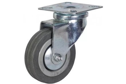 Аппаратное поворотное колесо HITCH 100*25 резина серая SCg42 (SZ084834) купить в Губкинске