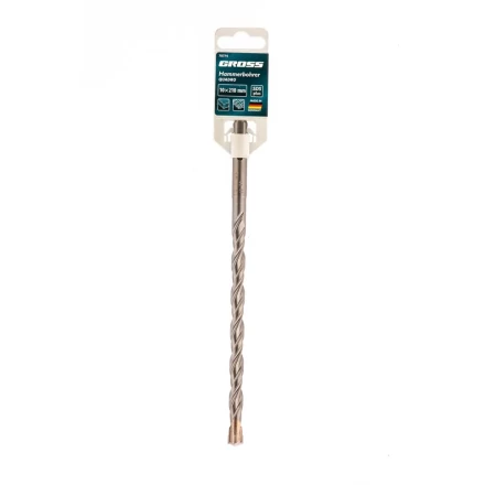 Бур по бетону QUADRO 10 x 210 мм SDS PLUS Gross 70774 купить в Губкинске