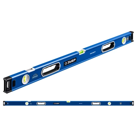 ЗУБР ЭКСПЕРТ, 2000 мм, с зеркальным глазком, уровень с усиленным профилем, Профессионал (34570-200) купить в Губкинске