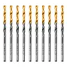 Сверло по металлу, 3,5 мм, HSS-Tin, Golden Tip, 10 шт. Denzel 717207 купить в Губкинске