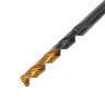 Сверло по металлу, 3,5 мм, HSS-Tin, Golden Tip, 10 шт. Denzel 717207 купить в Губкинске