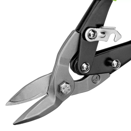 Ножницы по металлу, Сибртех 250 мм, левый рез, сталь С55, двухкомпонентные рукоятки, 78338 купить в Губкинске