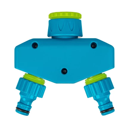 Разветвитель двухканальный, пластиковый Palisad Luxe 65786 купить в Губкинске