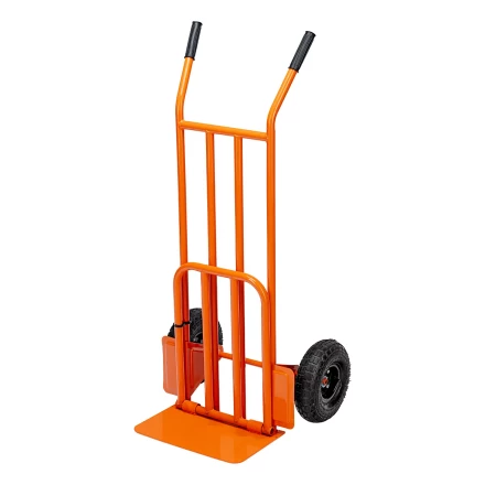 Тележка ручная 2-х колесная Сибртех 69302, усиленная, г/п 250кг, откидная платформа 530х400мм купить в Губкинске