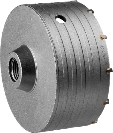 Коронка по бетону ЗУБР &quot;ПРОФЕССИОНАЛ&quot; без державки, 125 мм, резьбовая посадка коронки М22 29180-125 купить в Губкинске