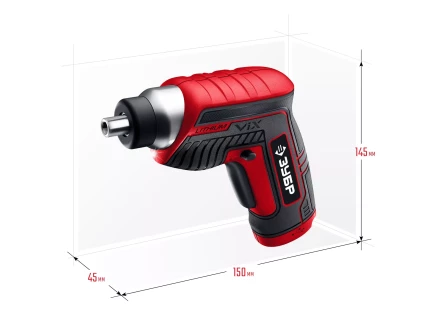 Отвертка аккумуляторная ViX ЗО-Е-3.6 Ли серия МАСТЕР купить в Губкинске