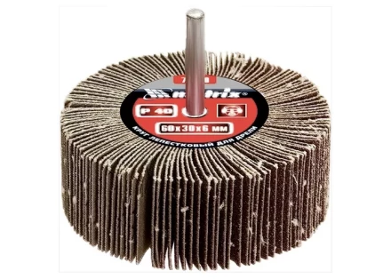 Круг лепестковый для дрели P 40 60 х 20 х 6 мм MATRIX 74110 купить в Губкинске