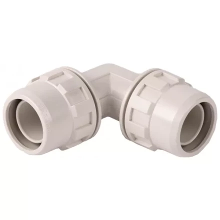 Соединитель ЗУБР "ШиреФит" угловой 90° "штуцер с гайкой - штуцер с гайкой", 26мм 51492-26 купить в Губкинске