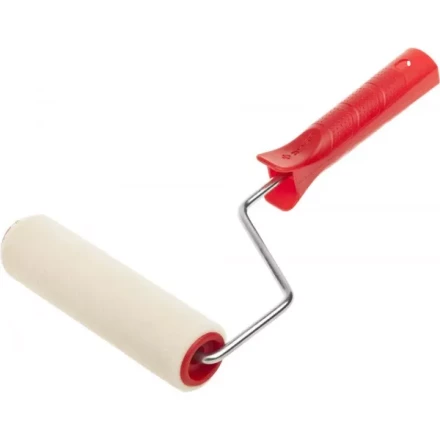 МИДИ-валик ЗУБР ЭКСПЕРТ &quot;ВЕЛЮР&quot;, 100% шерсть, ворс 4мм, ручка 6мм, d=32/150мм 03535-15 купить в Губкинске