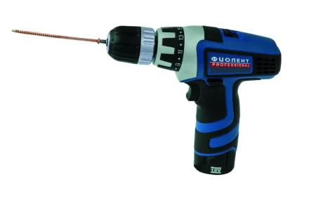 Дрель-шуруповерт аккумуляторная Фиолент ДША1-10-РЭ4-12В Li-Ion купить в Губкинске