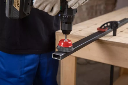 Кордщетка HAMMER чаша 63мм для дрели витая сталь (207-203) купить в Губкинске