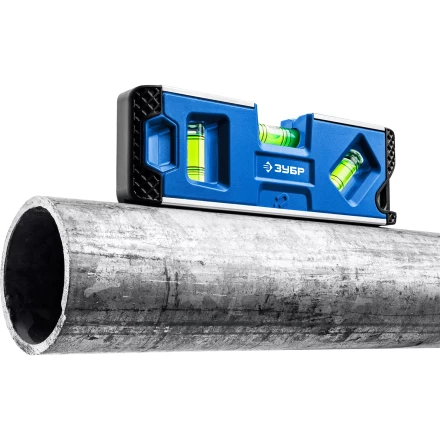 ЗУБР КОМПАКТ 3М, 150 мм, Т-образный усиленный профиль, магнитный компактный уровень, Профессионал (34552) купить в Губкинске