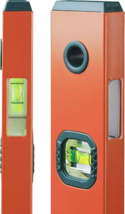 Уровень коробчатый, KRAFTOOL 34710-080, 2 ампулы, 0,5 мм/м, 800мм 34710-080_z01 купить в Губкинске