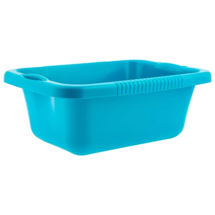 Таз пластмассовый прямоугольный 25 л, бирюзовый, Home Palisad 929935 купить в Губкинске