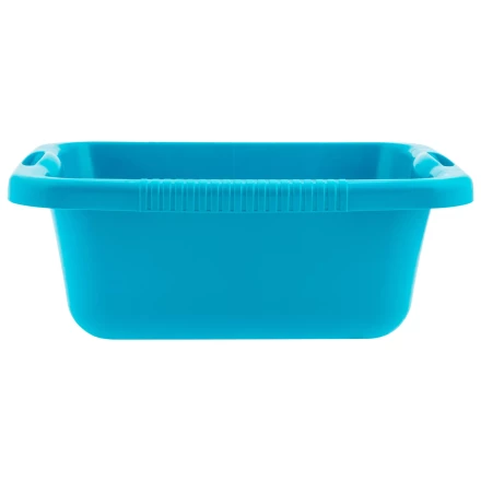 Таз пластмассовый прямоугольный 25 л, бирюзовый, Home Palisad 929935 купить в Губкинске