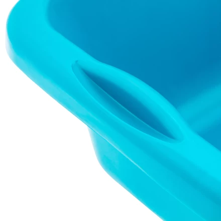 Таз пластмассовый прямоугольный 25 л, бирюзовый, Home Palisad 929935 купить в Губкинске