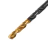 Сверло по металлу, 3,8 мм, HSS-Tin, Golden Tip, 10 шт. Denzel 717208 купить в Губкинске