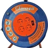 Удлинитель силовой на катушке GLANZEN 4 гн. КГ 3х2,5 ЕВ-50-010 купить в Губкинске