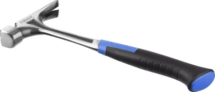 Молоток-гвоздодер ЗУБР &quot;ПРОФЕССИОНАЛ&quot; цельнокованый с магнитом и двухкомпонентной рукояткой, 580г 20258-580 купить в Губкинске