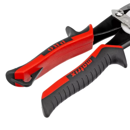 Ножницы по металлу Matrix, 250 мм, прямой рез, сталь CRMO, двухкомпонентные рукоятки, PRO 78322 купить в Губкинске