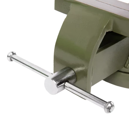 Тиски слесарные Сибртех 18618, 100 мм, стальные, поворотные купить в Губкинске