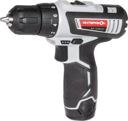 Дрель-шуруповерт аккумуляторная Интерскол ДА-12ЭР-01 Li-ion (1 х 1,5Ач) купить в Губкинске