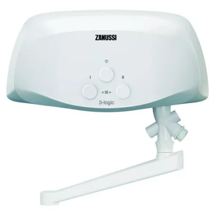Водонагреватель проточный ZANUSSI 3-logic 3.5 T кран купить в Губкинске