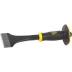 Зубило-конопатка JCB, двухкомпонентная рукоятка с протектором, CrV cталь, 275х75мм JCL016 купить в Губкинске