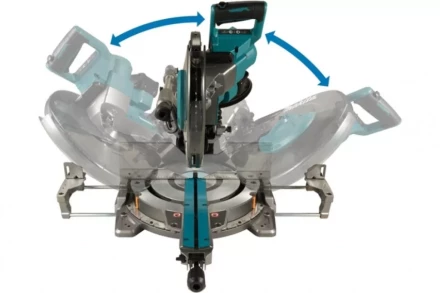 Торцовочная аккумуляторная пила Makita XGT 40В BL LS003GZ01 (без АКБ и ЗУ) купить в Губкинске