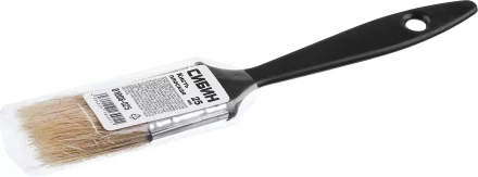 Кисть плоская СИБИН, пластиковая ручка, светлая щетина, 25мм 01008-025 купить в Губкинске