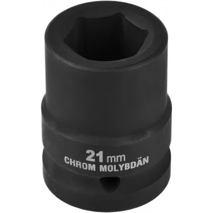 Торцовая головка KRAFTOOL &quot;INDUSTRIE QUALITAT&quot; ударная (3/4&quot;), FLANK, Cr-Mo, фосфатированная, 21 мм 27945-21_z01 купить в Губкинске