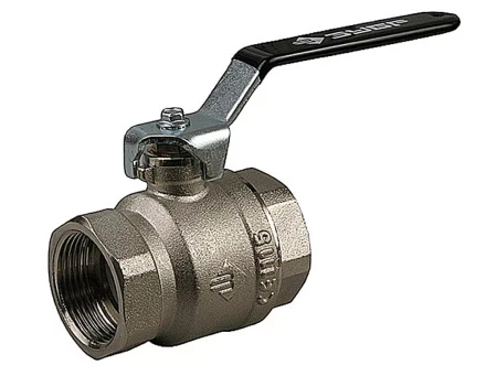 Кран шаровой ЗУБР полнопроходной &quot;мама-мама&quot;, ручка, хромиров латунь, 2&quot; 4-51320-C-2 купить в Губкинске