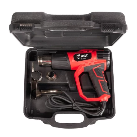 Фен технический КВТ ТТ-2000-3 LCD мощностью 2000 Вт с LCD-дисплеем (102934) купить в Губкинске