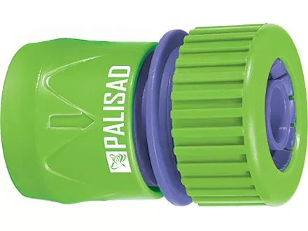 Соединитель пластмассовый быстросъемный для шланга 3/4&quot;  PALISAD 66160 купить в Губкинске