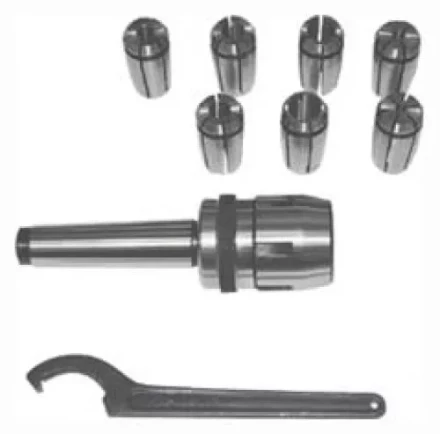 Патрон цанговый МТ3 с набором цанг ф4-16м и ключом 23432 купить в Губкинске