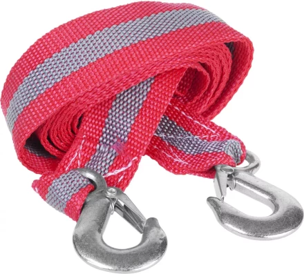 Трос буксировочный ЗУБР &quot;МАСТЕР&quot;, 2 крюка, сумка, 4м, 5т 61210-5 купить в Губкинске