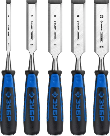 ЗУБР Ударник, 5 предм, набор стамесок-долот, Профессионал (18097-H5) купить в Губкинске