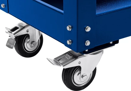 ЗУБР 820 х 405 х 955 мм, инструментальная тележка с выдвижным ящиком + 2 полки, Профессионал (38914) купить в Губкинске