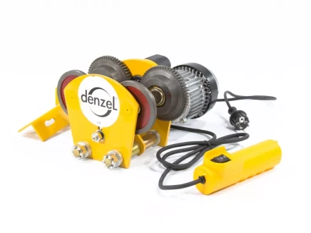 Каретка электрическая для тельфера DENZEL T-1000 52009 купить в Губкинске
