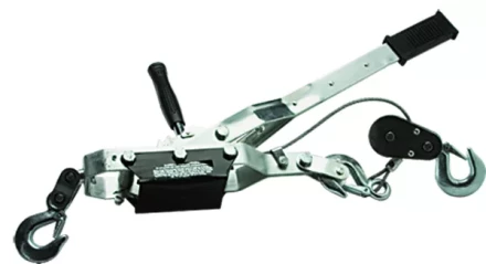 Лебедка рычажная тяга - 2 т подъем - 0.8 т одинарное храповое колесо  MATRIX 52220 купить в Губкинске