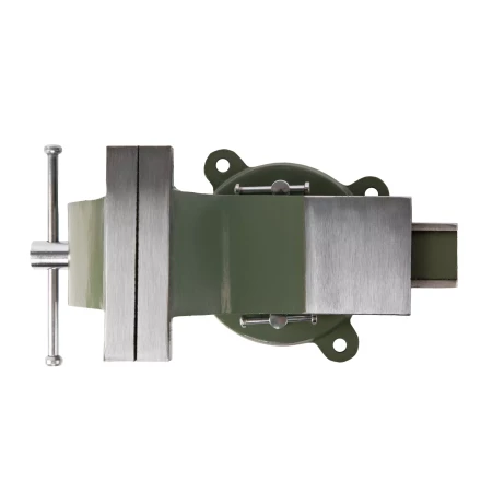 Тиски слесарные Сибртех 18619, 125 мм, стальные, поворотные купить в Губкинске