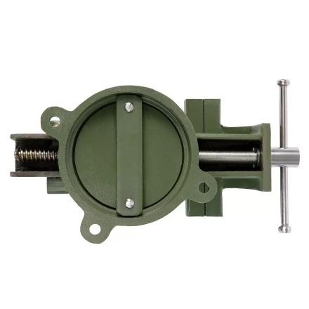 Тиски слесарные Сибртех 18619, 125 мм, стальные, поворотные купить в Губкинске