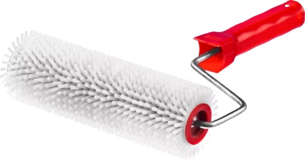 Валик игольчатый ЗУБР &quot;МАСТЕР&quot; для наливных полов в сборе, пластмассовые иглы 13мм, 72х200мм 03952-20 купить в Губкинске