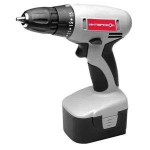 Дрель-шуруповерт аккумуляторная Интерскол ДА-12ЭР-02 Li-ion (2 х 1,5Ач) купить в Губкинске