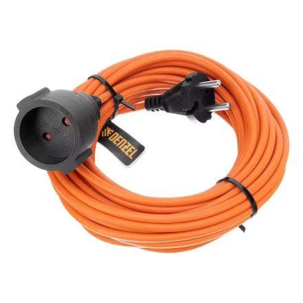 Удлинитель-шнур силовой Denzel Garden Series, ПВС, 10м, 1 розетка 3 x 1,5 мм, 3 м 37407 купить в Губкинске