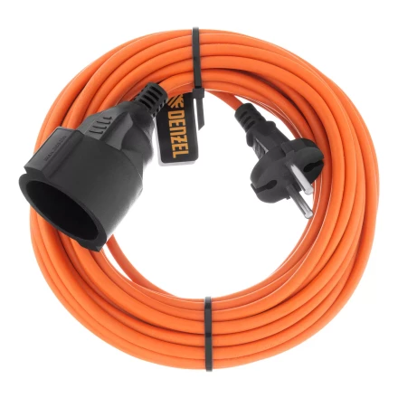 Удлинитель-шнур силовой Denzel Garden Series, ПВС, 10м, 1 розетка 3 x 1,5 мм, 3 м 37407 купить в Губкинске