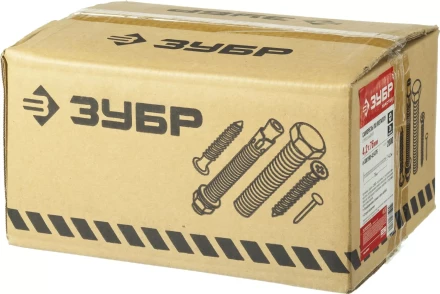 Саморезы ЗУБР с прессшайбой по листовому металлу до 0,9 мм, PH2, 4,2х76 мм, 2000шт 4-300190-42-076 купить в Губкинске